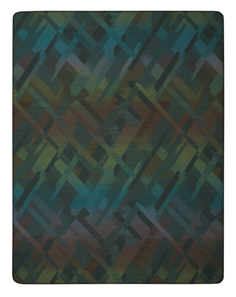 Biederlack Wohn- und Kuscheldecke 'Mossy Glow' 150 x 200 cm Grün